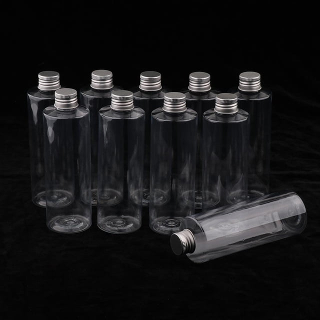 10 Pcs Botellas de Viaje para Champú Accesorios para Maquillaje Colcomx