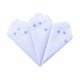 thumbnail image 1 of Mileymarla Pañuelos Blancos De Algodón Bordados Para Mujer, Pañuelos De Encaje Para Boda, Corazón, 3 Uds., 1 of 5