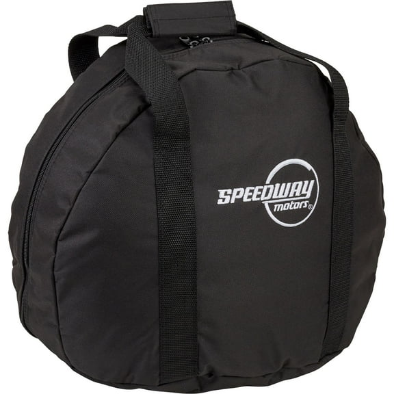 Black Nylon Helmet Bag