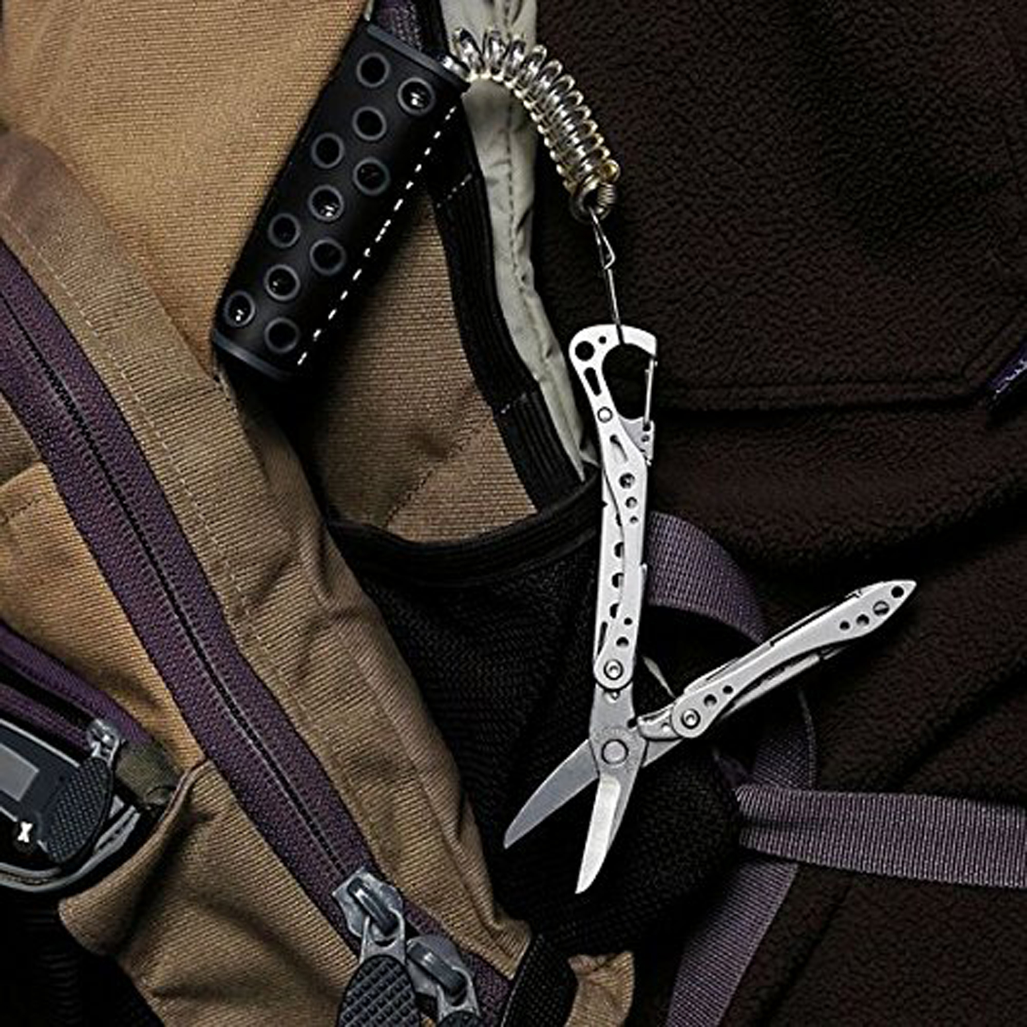 Leatherman, Style CS Keychain Multitool with Spring-Action Scissors and Grooming Tools, Stainless Steel - image 6 of 7