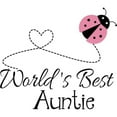 thumbnail image 2 of CafePress - World's Best Auntie Ladybug Mug - 11 oz Ceramic Mug - Novelty Coffee Tea Cup, 2 of 4
