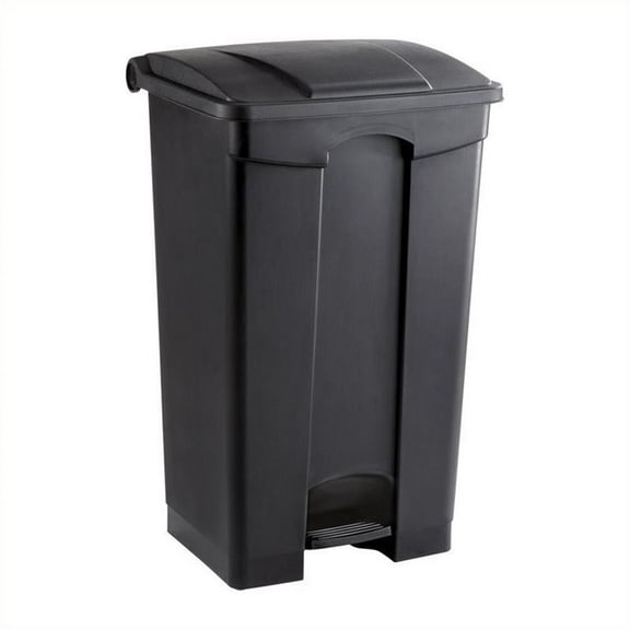Scranton & Co Plastic Receptacle - 23 Gallon in Black