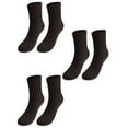 thumbnail image 2 of Gustave 3 Pairs Winter Boot Socks for Women Thick Warm Knit Socks Thermal Cozy Crew Socks Solid Color Soft Casual Socks Stocking Stuffers Gifts for Cold Weather, 2 of 7