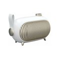 thumbnail image 1 of Calentador de ventilador, minicalentador de ventilador cerámico de 500 W/1000 W con 3 configuraciones de calentamiento rápido, calentador eléctrico con termostato y calentador de ventilador antivuelco, 1 of 5