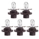 thumbnail image 2 of 5pcs T5 LED 12V Interior del coche Instrumento Bombillas Tablero Lámparas (Marrón) Ndcxsfigh Accesorios para autos y motos, 2 of 6