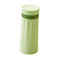 thumbnail image 2 of Botella para hacer cubitos de hielo, recipiente reutilizable para beber con tapa a prueba de fugas, vaso para hielo, Verde, 2 of 9