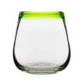 thumbnail image 2 of 10 Strawberry Street Lime Rim Mexican Glassware, Stemless Wine, Set of 4, 2 of 4