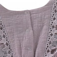 thumbnail image 5 of Eleanos Summer Infant Kids Rompers 2pcs Set Baby Girls Flare Sleeve Lace Design Bodysuit Jumpsuit +Headband, 5 of 6
