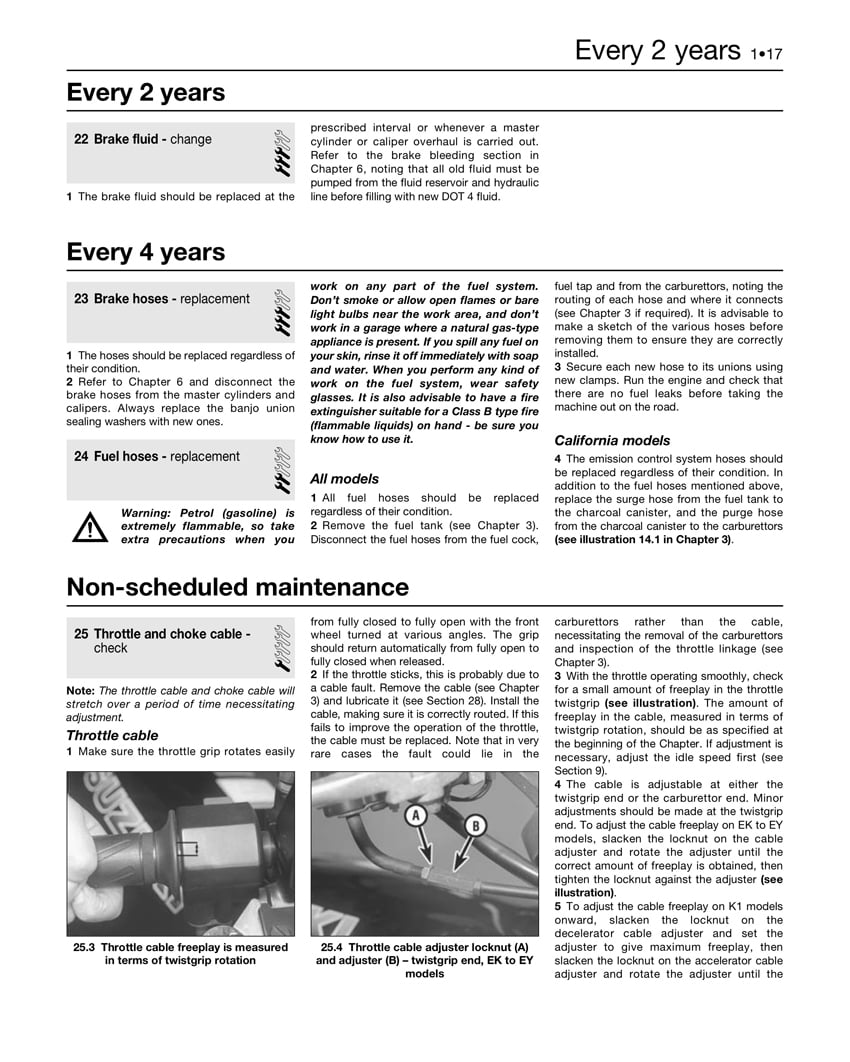 Suzuki GS500 Twin 487cc (89-08) Haynes Repair Manual ^