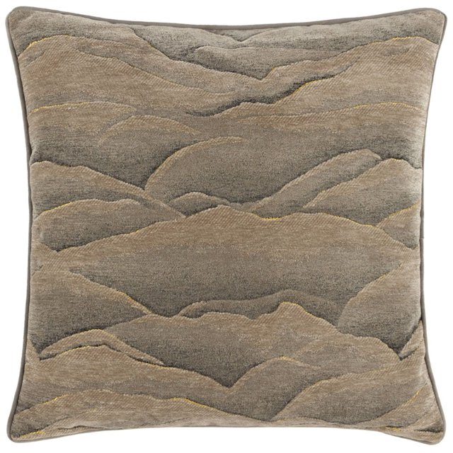 Paoletti Stratus Piping Detail Jacquard Cushion Cover