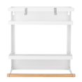thumbnail image 2 of Folding Refrigerator  Rack, Refrigerator Rack, Refrigerator Hanging Rack Durable For Kitchen Bathroom, 2 of 8