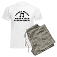 thumbnail image 6 of CafePress - I Make Music Men's Light Pajamas - Men's Light Loose Fit Cotton Pajama Set, 6 of 7