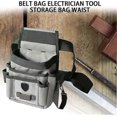 thumbnail image 3 of Tool Belt Pouch, Large Capacity Garden Tool Bag, Heavy Duty Waist Adjustable Work Pouch, 3 of 5