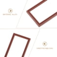 thumbnail image 2 of Miangastore Small Frames 4Pcs Miniature Metal Photo Frame Alloy Brown Rectangular Small 6X3CM, 2 of 8