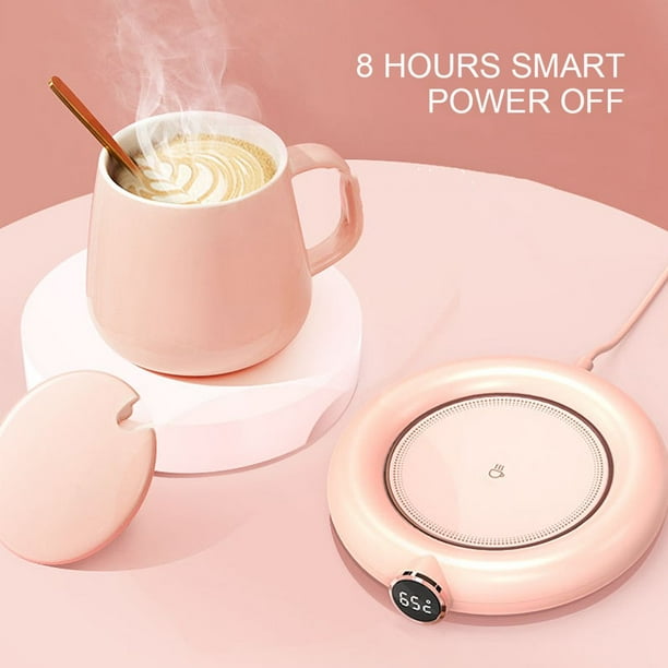Coffee Warmer For Desk With Mug Set. Cup Warmer With Jamaica