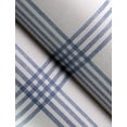 thumbnail image 5 of Chesapeake Twain Denim Plaid Wallpaper, 5 of 8