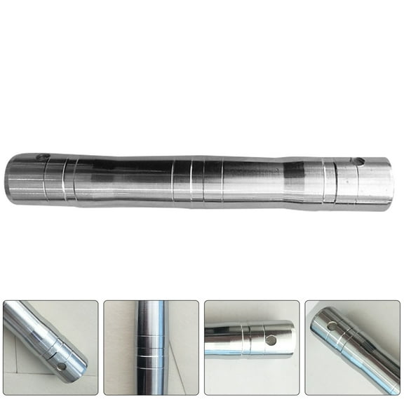 FOMIYES Stainless Steel Dumbbell Connector Rod with Bolt Spanner for Secure Fitness Training