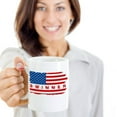 thumbnail image 2 of Swimmer With Distressed Graphic American Flag Coffee & Tea Gift Mug Merchandise And Accessories For Saltwater, Pool & River Swimmer Girl (15oz), 2 of 4