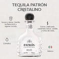 thumbnail image 2 of Pack de 6 Tequila Patrón Cristalino Añejo 700 ml, 2 of 3