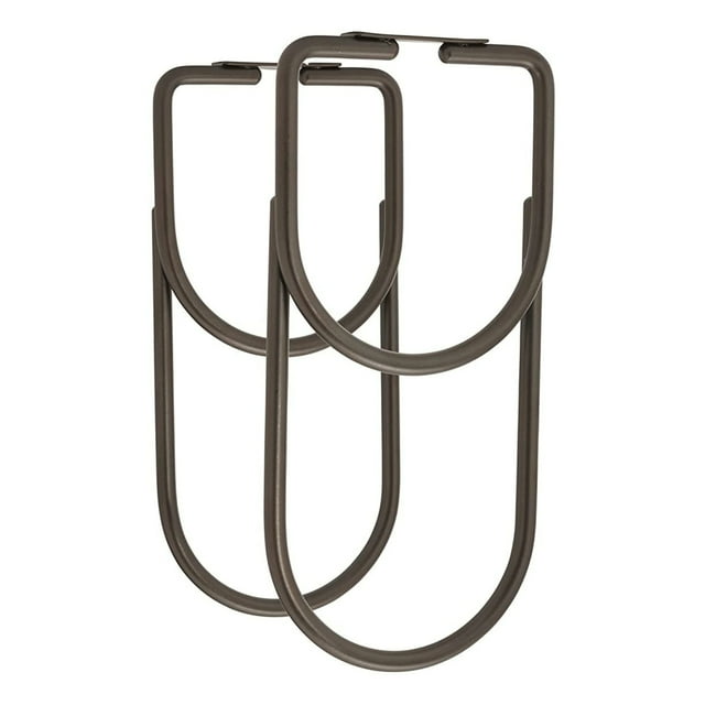 Rev-A-Shelf Under Cabinet Double Wine Bottle Rack Holder, Oil Bronze