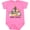 Raspberry, variant on Inktastic Merry Catmas with Cat Tree and Yellow Star Boys or Girls Baby Bodysuit