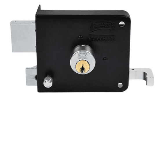 Cerradura Chapa Puerta Sobreponer If 175n Izq Xtellar Negro