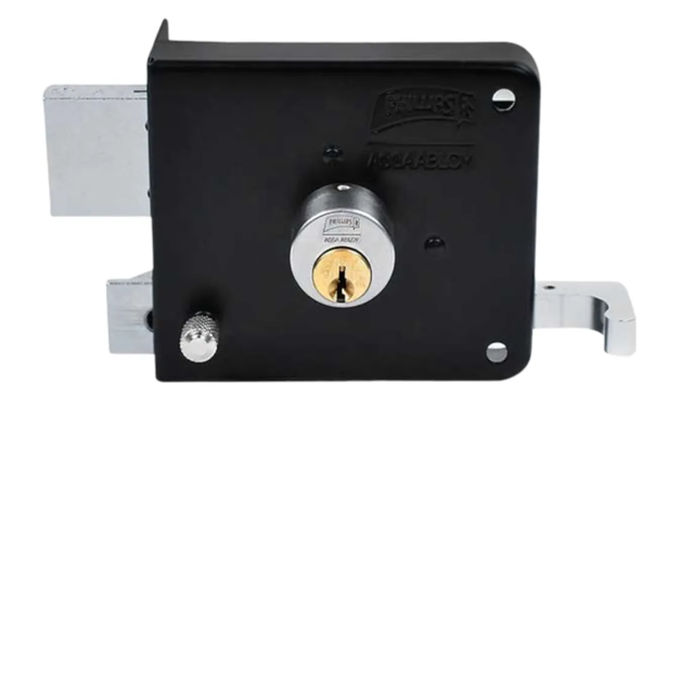 Cerradura Chapa Puerta Sobreponer If 175n Izq Xtellar Negro