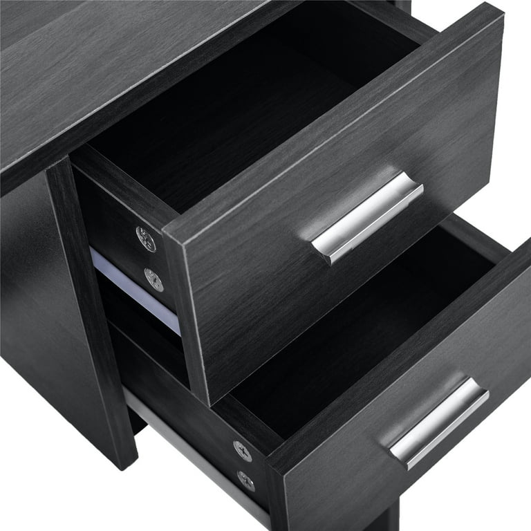 Slim Desk with 2 Drawers for Multipurpose Use – RealRooms