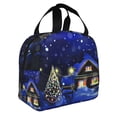 thumbnail image 2 of Sikiie Christmas Night Lunch Bag for Women & Men Adult Insulated Lunch Box, Food Lunch Containers Lunch Tote Bags for Work, Travel, Outdoor, 2 of 8