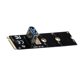 thumbnail image 3 of Tarjeta Adaptadora M.2 a PCIe, Accesorios de Repuesto, Especificación Serial ATA. Reversión 3.2 Soledad NGFF al adaptador PCIE, 3 of 5