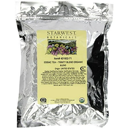 Essiac Tea Organic - Trinity Blend 1lb (The Best Essiac Tea For Cancer)