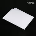 thumbnail image 3 of Uxcell A4 Plastic Clear Document Pouch L Type Folders, White 12 Pack, 3 of 6