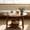 Walnut, variant on 2-Tier Round Nesting Coffee Table with Wood Side Tables