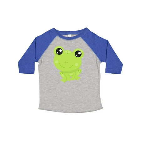 

Inktastic Cute Frog Little Frog Baby Frog Green Frog Boys or Girls Toddler T-Shirt