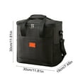 thumbnail image 3 of Bolsa de almuerzo con aislamiento térmico de gran capacidad para acampar y hacer senderismo, bolsas de tela para almacenar alimentos, bolsas de picnic, bolsas térmicas portátiles, bolsas de picnic Oxf, 3 of 6