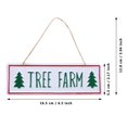 thumbnail image 3 of Letreros colgantes con adornos navideños, letreros para puerta para decoración navideña, suministros para fiestas con temática de Feliz Navidad, letreros para puerta, decoraciones para puerta de, 3 of 5