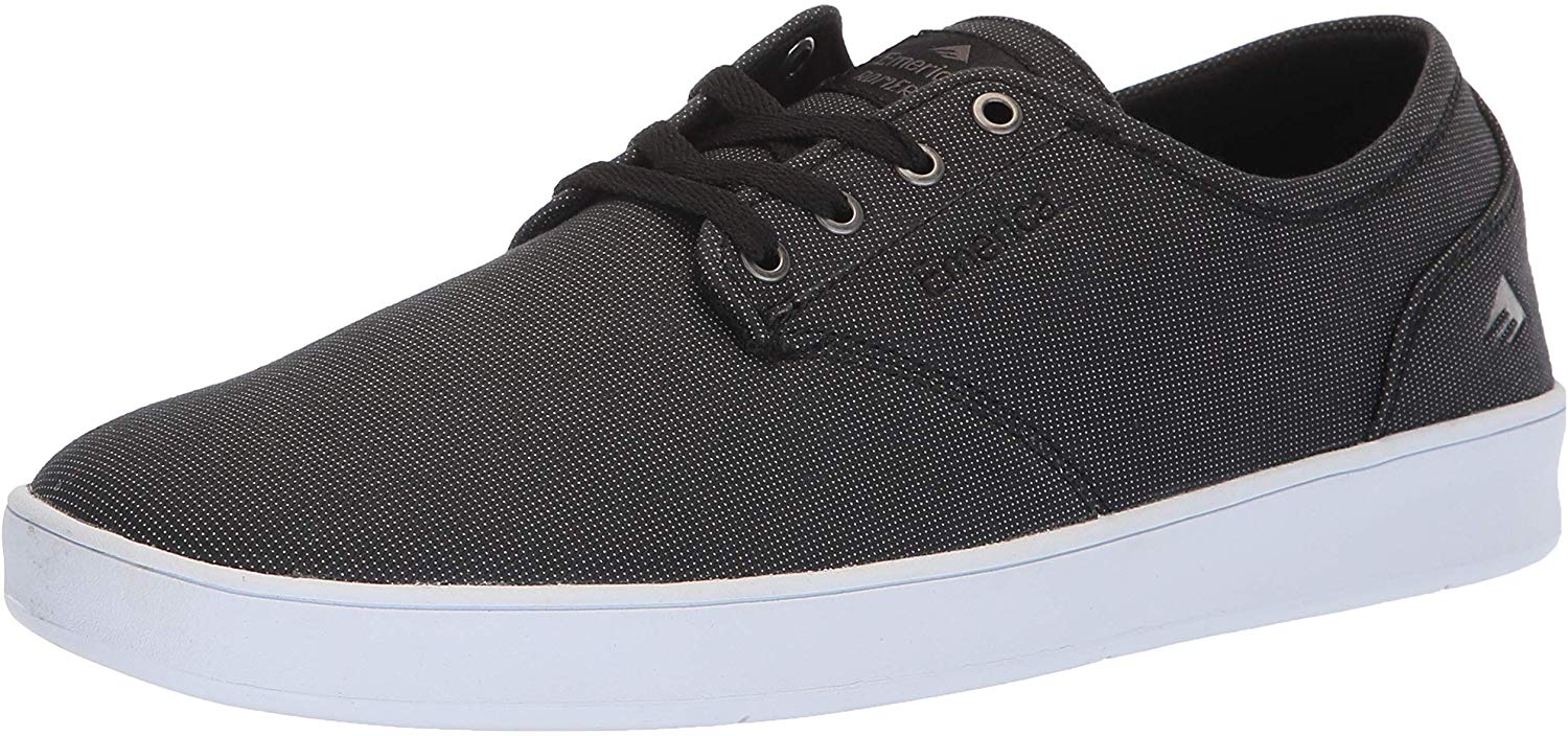 Emerica Men�s The Romero Laced Skate Shoe, Grey/Black, 7