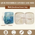 thumbnail image 5 of FOR U DESIGNS Peacock Pattern Bible Cover Portable Bible Carrying Case Lightweight Church Bag Bible Protective Bible Carrier Tote Bag Christian Gifts Accessories, 5 of 7