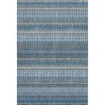 thumbnail image 2 of Addison Rugs Mayfield Washable Transitional Stripes Blue Rectangle Rug, 5' x 7'6", 2 of 6
