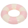 thumbnail image 1 of Inflatable Float Swimming Ring Beach Pool Party Swimming Ring PVC Striped Swimming Ring Size 80#, 1 of 3