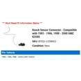 thumbnail image 2 of Knock Sensor Connector - Compatible with 1983 - 1986, 1988 - 2000 GMC K3500 1984 1985 1989 1990 1991 1992 1993 1994 1995 1996 1997 1998 1999, 2 of 2