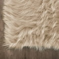 Latepis Washable Area Rugs 9x12 Living Room Rugs Beige Fur Rug Super Large Rug Faux Sheppskin