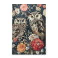 thumbnail image 2 of Owls and Flowers Throw Blanket 60" x 90" Soft and Warm Blankets for Couch Sofa and Bed, 2 of 7