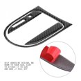 thumbnail image 4 of kurtrusly 3pcs Carbon Fiber Left Driving Shift Panel Bezel Cover Trim Set Replacement For Ford Mustang 2015-2017, 4 of 6