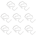 thumbnail image 2 of Hose Radiator Clip 154 ​​23 Clip de retención de abrazadera del radiador para BMW E39 E38, 2 of 5