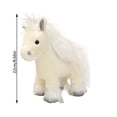 thumbnail image 2 of Mascota del Caballito de 22 cm/8,66 pulgadas, una linda figura de dos colores marrón y blanco for el Año del Caballo, 2 of 7