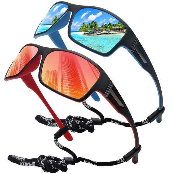 Gafas Deportivas Polarizadas Resistentes STORYCOAST Pack de 2
