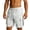 White, variant on Zylanna Men's Cargo Shorts with Multi-Pocket, Breathable Relaxed Fit Elastic Waist Casual Outdoor Hiking Shorts for Men Brown