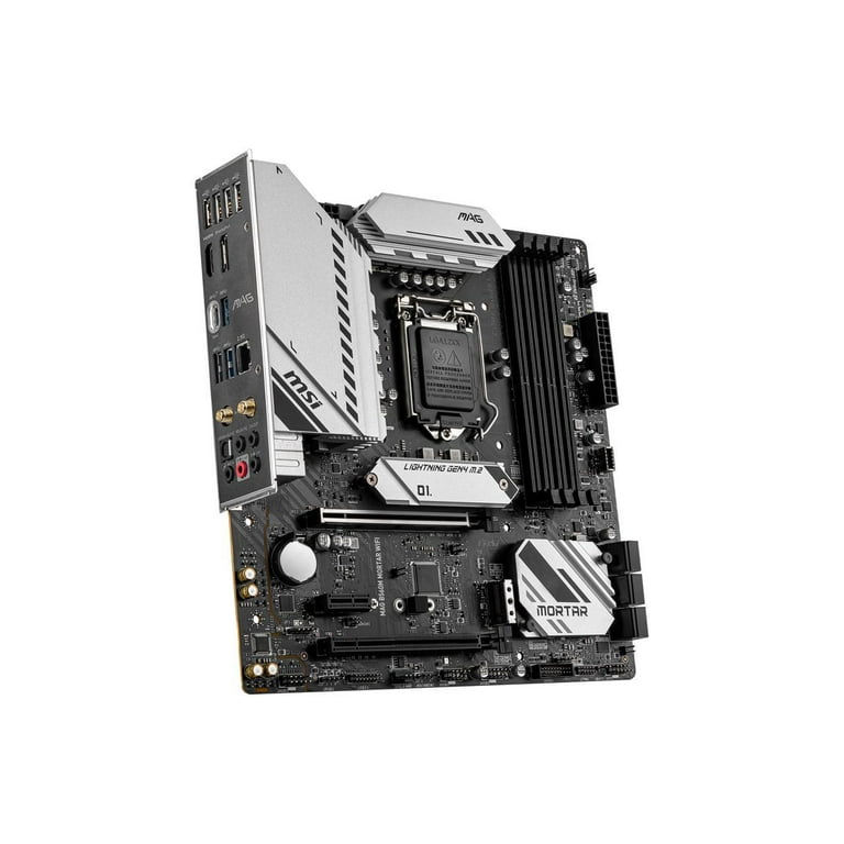 MSI MAG B560M MORTAR WIFI Gaming Motherboard, LGA 1200