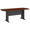 thumbnail image 1 of Bush Business Furniture Series A-C 79W x 34D Racetrack Oval Conference Table in Mahogany, 1 of 6
